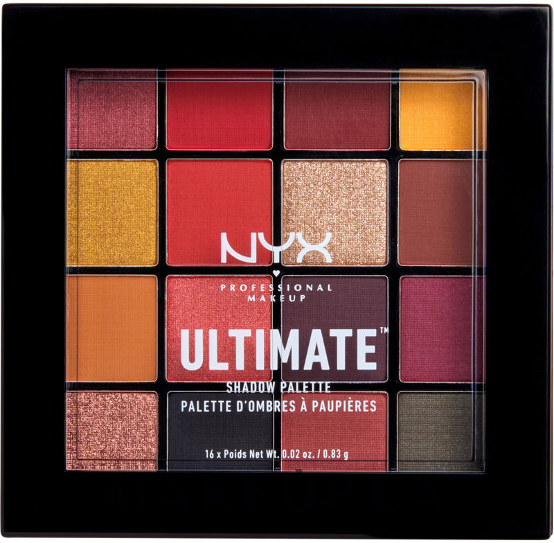 Палетка теней - NYX Professional Makeup Ultimate Shadow Palette — фото Phoenix