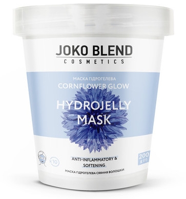 Маска гидрогелевая для лица - Joko Blend Cornflower Glow Hydrojelly Mask — фото N3