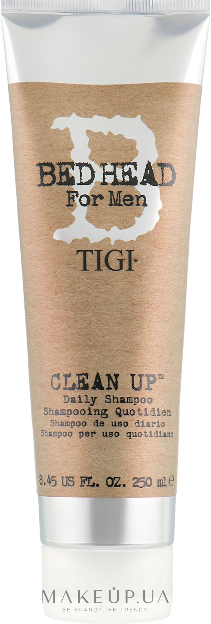Ежедневный шампунь для мужчин - Tigi B For Men Clean Up Daily Shampoo — фото 250ml