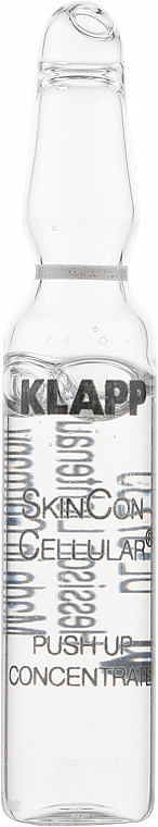 Ампули проти мімічних зморщок з амінопептидами - Klapp Skin Con Cellular Push Up Ampoules — фото N2