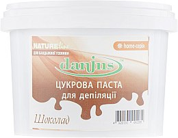 Цукрова паста для депіляції в домашніх умовах "Шоколад" - Danins Home Sugar Paste Chocolate — фото N1
