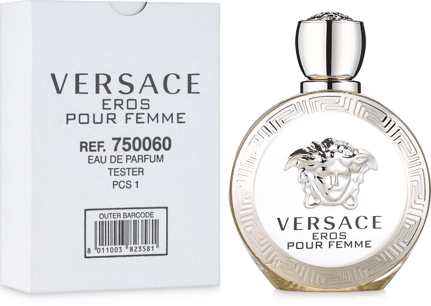 Versace Eros Pour Femme - Парфумована вода (тестер з кришечкою) — фото N2