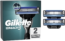Парфумерія, косметика Змінні касети для гоління - Gillette Mach3