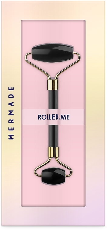 Обсидиановый ролик для лица - Mermade Roller.Me — фото N1
