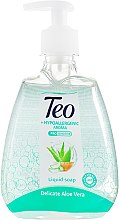 Жидкое мыло с увлажняющим действием - Teo Sensitive Tete-a-Tete Aloe Vera Liquid Soap — фото N3