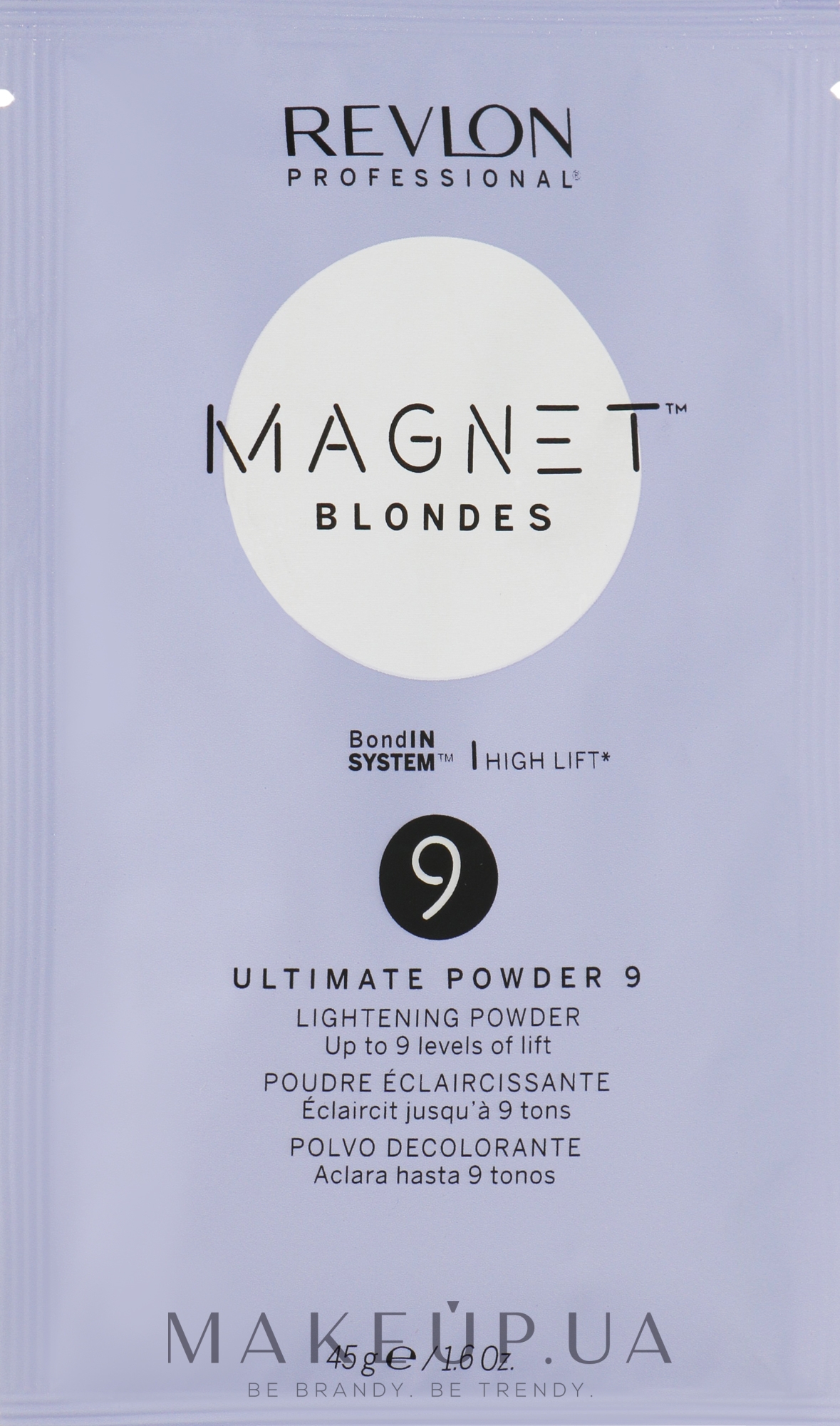 Осветляющая пудра для волос - Revlon Professional Magnet Blondes 9 Ultimate Powder — фото 45g