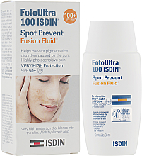 Духи, Парфюмерия, косметика УЦЕНКА Флюид для лица - Isdin Foto Ultra 100 Spot Prevent Fusion Fluid SPF 50+ *