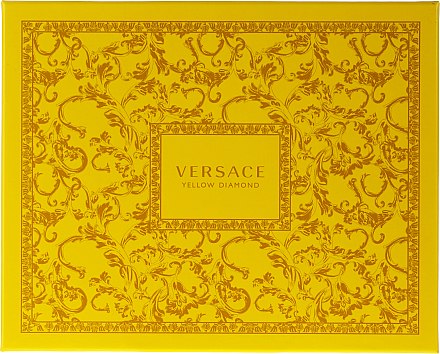 Versace Yellow Diamond - Набір (edt/50ml + b/l/50ml + sh/g/50ml) — фото N1