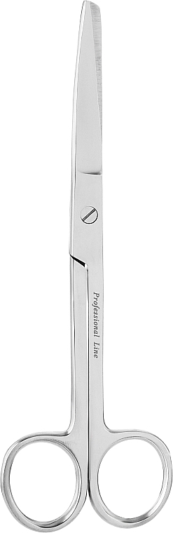Ножиці металеві, вигнуті, 16,5 см - Beauty LUXURY — фото N1