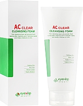 Пінка для проблемної шкіри - Eyenlip AC Clear Cleansing Foam — фото N1