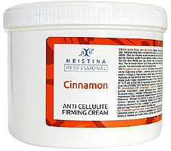 Парфумерія, косметика Антицелюлітний крем з корицею - Hristina Professional Anti Cellulite Firming Cream