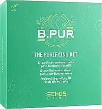 Парфумерія, косметика УЦІНКА Набір - Echosline B. Pur The Purifying Kit (mud/150ml + sch/385ml + h/mask/250ml + glove/1pcs) *