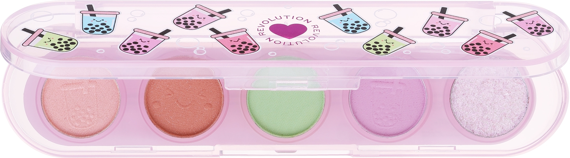 Палетка тіней для повік - I Heart Revolution Mini Matchi Palette — фото 5x0.8g