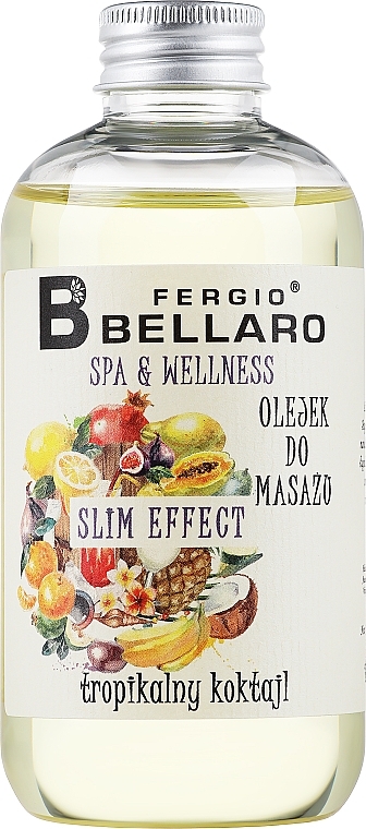 Масажна олія "Фруктова" - Fergio Bellaro Massage Oil — фото N1