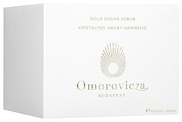 Парфумерія, косметика Цукровий скраб для тіла - Omorovicza Gold Sugar Scrub