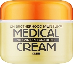 Духи, Парфюмерия, косметика Крем лечебно-восстанавливающий для кожи с витаминами В2 и В6 - Omi Brotherhood Menturm Medical Cream G