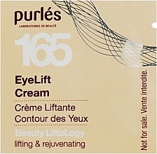 Парфумерія, косметика Ліфтинговий крем для повік - Purles Beauty LiftoLogy 165 EyeLift Cream (пробник)