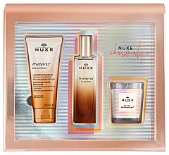 Парфумерія, косметика Nuxe Prodigieux Le Parfum - Набір (edp/50ml + candle/70g + b/lot/100ml)