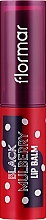 Парфумерія, косметика Бальзам для губ Black Mulberry - Flormar Lip Balm Spf 15