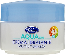 Парфумерія, косметика Активний зволожувальний крем для обличчя "Мультивітамін" - Venus Aqua 24 Moisturizing Multivitamin Face Cream