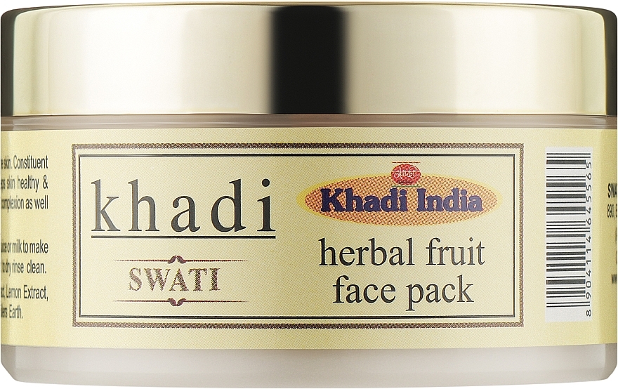 Аюрведическая маска для лица с фруктами - Khadi Swati Ayurvedic Fruit Face Pack — фото N1