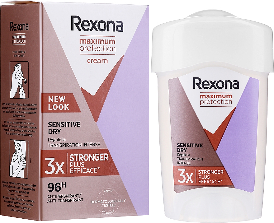Дезодорант-стик - Rexona Maximum Protection Sensitive Dry — фото N2