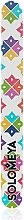 Парфумерія, косметика Пилочка для нігтів "Королева квітів", 180/220 грит - Solomeya Color Queen