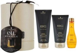 Духи, Парфюмерия, косметика Набор - Schwarzkopf Professional Bonacure Oil Miracle (shm/200ml + cond/150ml + oil/100ml)