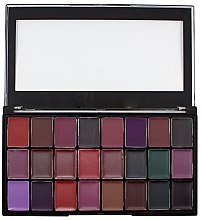 Духи, Парфюмерия, косметика Палетка помад для губ - Freedom Makeup London Pro Lipstik Palette Noir