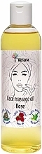 Массажное масло для лица "Роза" - Verana Face Massage Oil Rose — фото N2