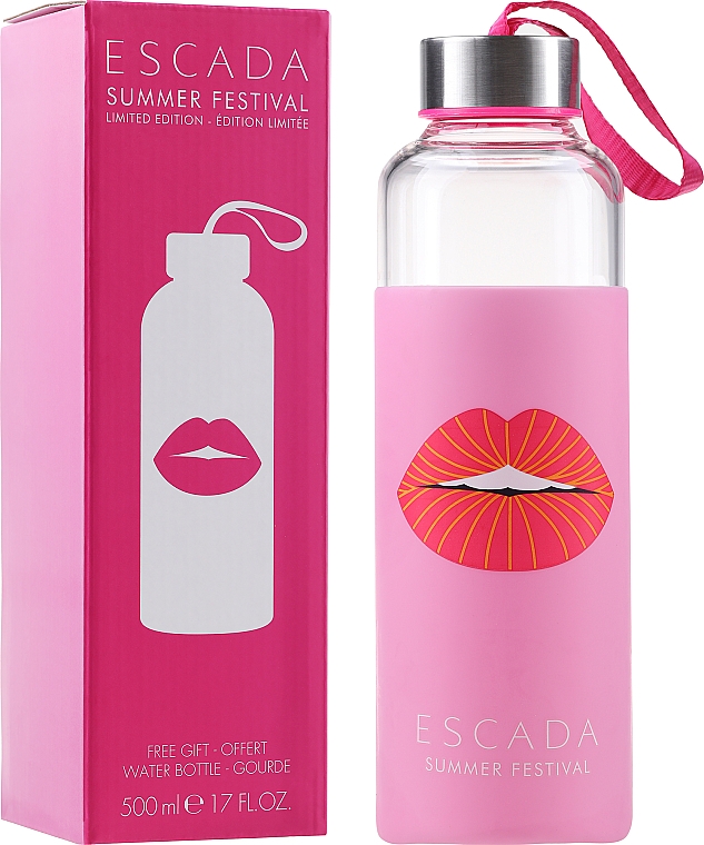 ПОДАРУНОК! Пляшка для води - Escada Summer Festival Limited Edition — фото N2