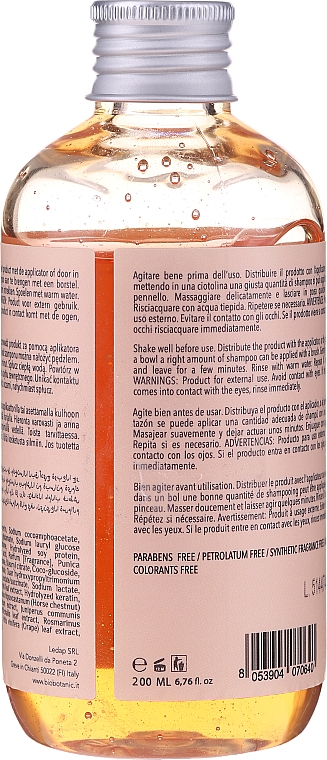 Жемчужный шампунь с маслом семян тыквы - BioBotanic BioCare Pearl Shampoo With Pumpkin Seed Oil — фото N2