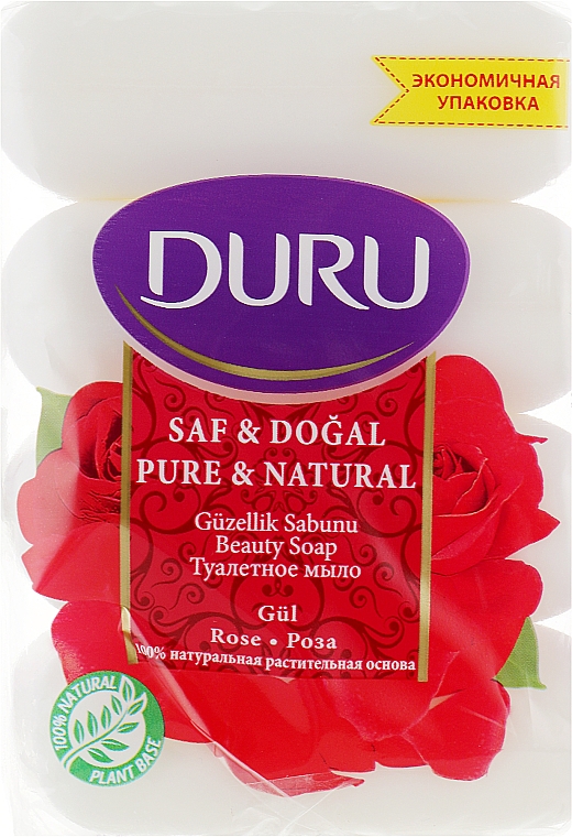 Мыло "Роза" - Duru Pure & Natural Soap