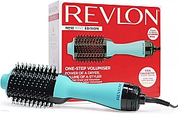 Парфумерія, косметика Щітка-фен для волосся - Revlon One-Step Volumiser New Edition Mint