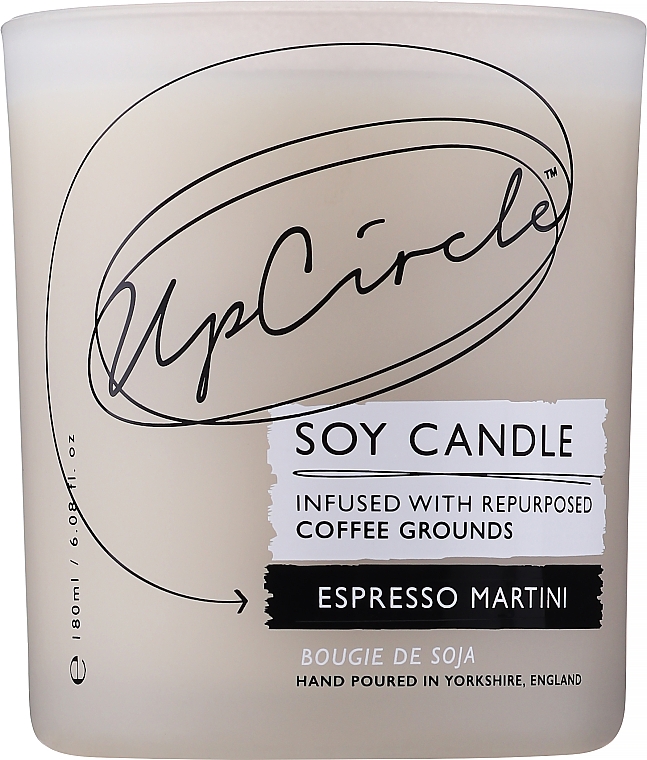 Натуральная соевая свеча - UpCircle Espresso Martini Soy Candle — фото N1
