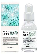 Духи, Парфюмерия, косметика Сыворотка с комплексом для сужения пор - Enough Secret Deep Pore Tightening Ampoule