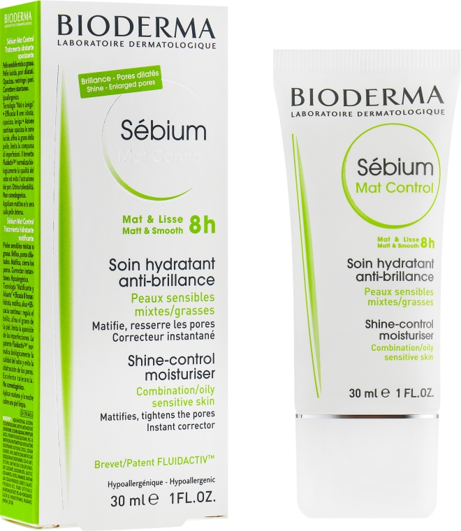 Матирующий крем для лица - Bioderma Sebium Mat Control