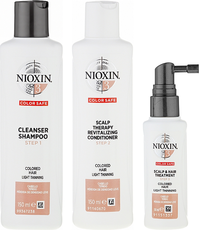 Набір - Nioxin Hair System 3 Kit (shm/150ml + cond/150ml + mask/50ml) — фото N2