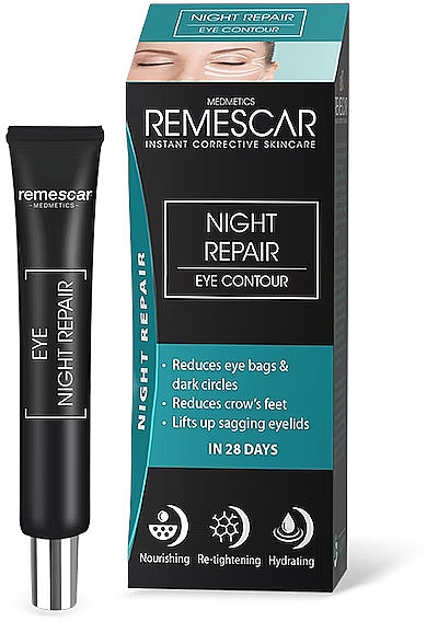 Відновлювальний нічний крем для шкіри навколо очей - Remescar Eye Night Repair — фото N3