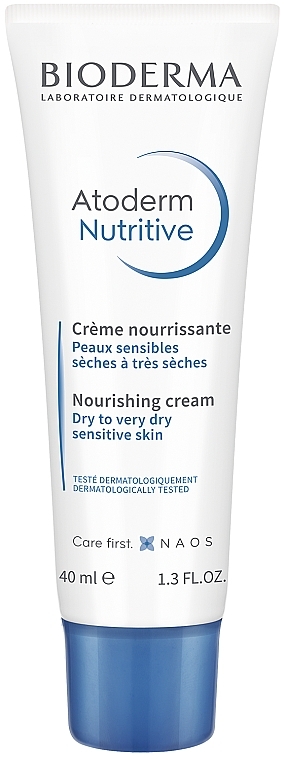 УЦІНКА Поживний бальзам для обличчя - Bioderma Atoderm Nutritive Nourishing Cream * — фото N1