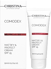 УЦЕНКА Крем для лица "Матирование и защита" - Christina Comodex-Mattify&Protect Cream SPF15 * — фото N2