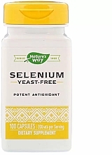 Харчова добавка "Селен" - Nature’s Way Selenium Yeast Free — фото N1