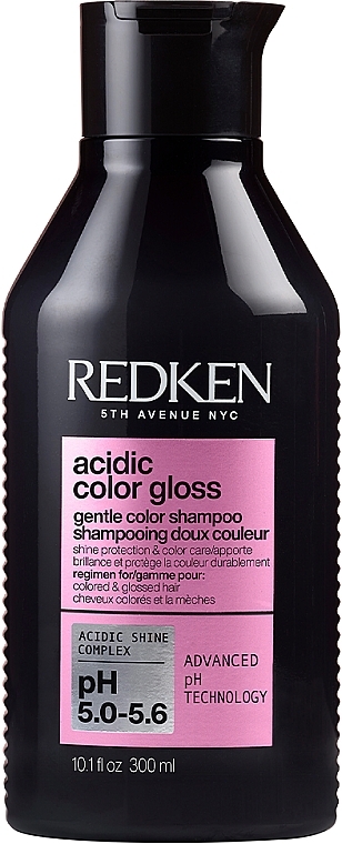 Шампунь для захисту кольору та сяйва фарбованого волосся - Redcen Acidic Color Gloss Shampoo