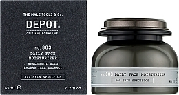 Увлажняющий крем для лица и шеи - Depot No 803 Daily Face Moisturizer — фото N4