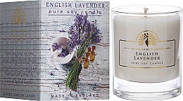 Ароматическая свеча - The English Soap Company English Lavender Candle — фото N2