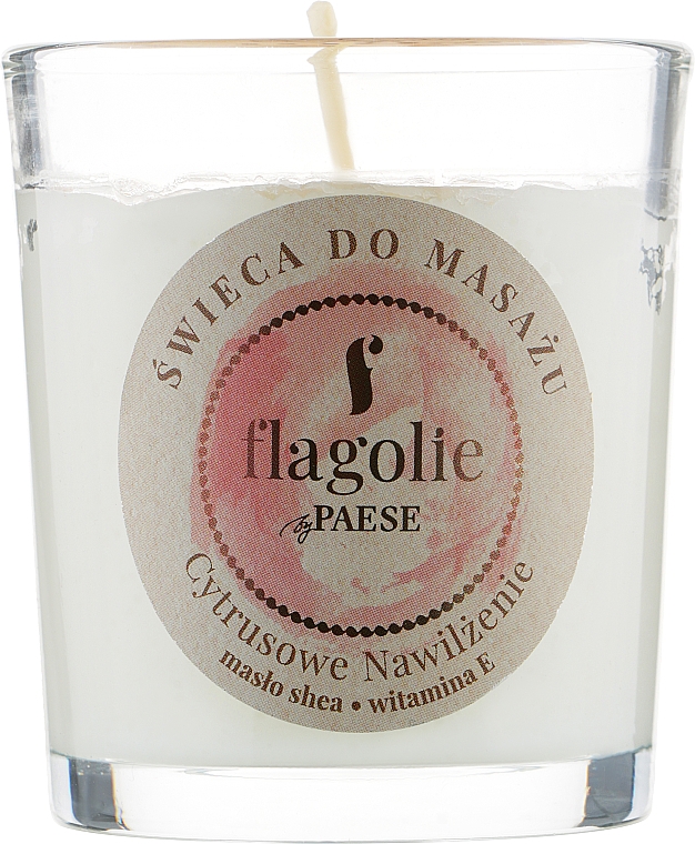 Масажна свічка "Цитрусове зволоження" - Flagolie Citrus Hydration Massage Candle — фото N1