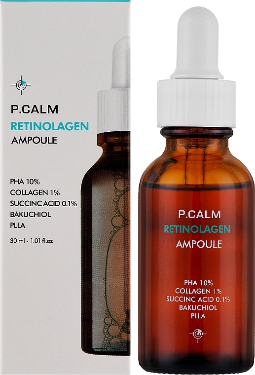 Сироватка для звуження пор - P.CALM Retinolagen Ampoule — фото N2