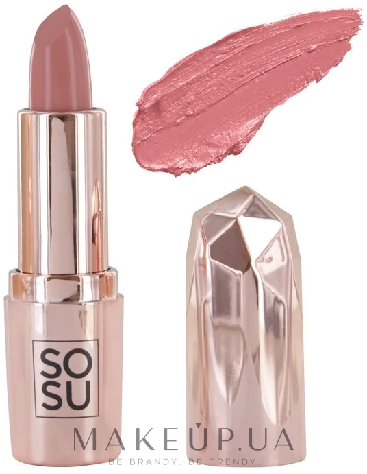 Помада для губ - Sosu Cosmetics Let Them Talk Satin Lipstick — фото Cant Cope