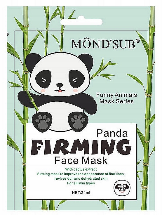 Набір - Mond'Sub Funny Panda Set (f/mask/24ml + cosmetic/bandage/1szt) — фото N2
