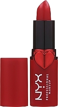 Духи, Парфюмерия, косметика Матовая помада для губ - NYX Professional Makeup Suede Matte Lipstick (мини)